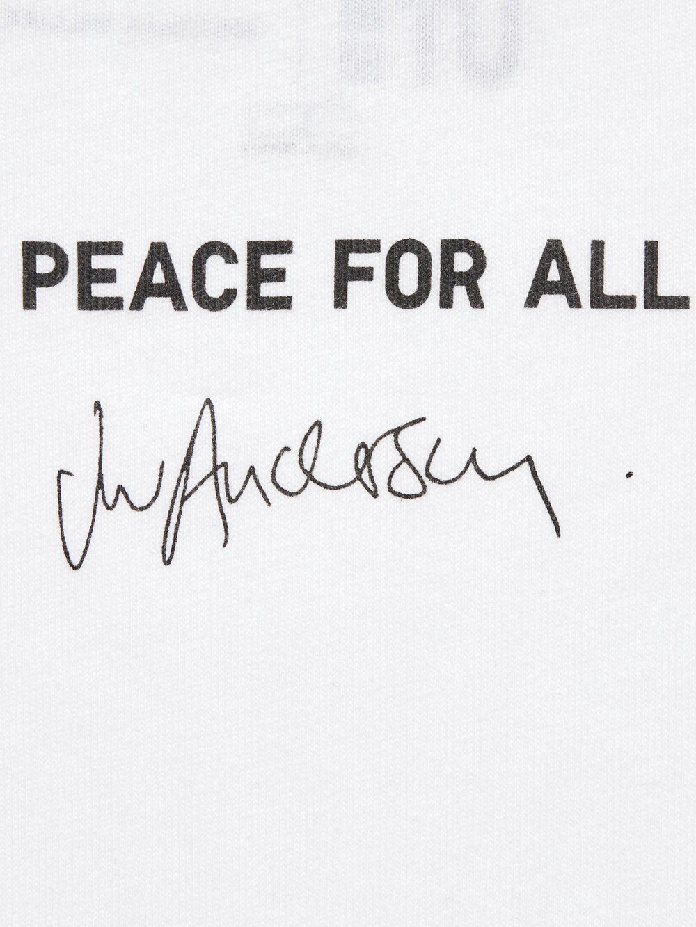 Uniqlo PEACE FOR ALL Graphic T-Shirt | JW Anderson — фото 2