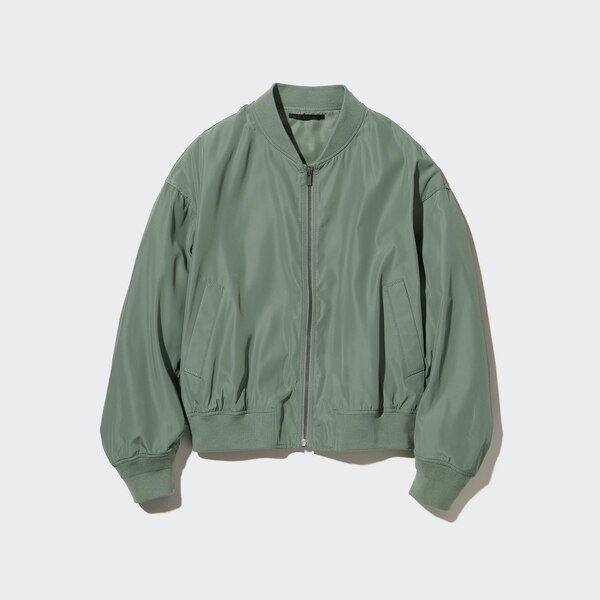 Ribbed Blouson | UNIQLO US