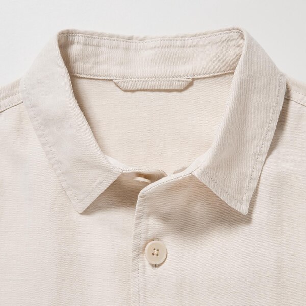 Cotton Linen Over Shirt Jacket | UNIQLO US