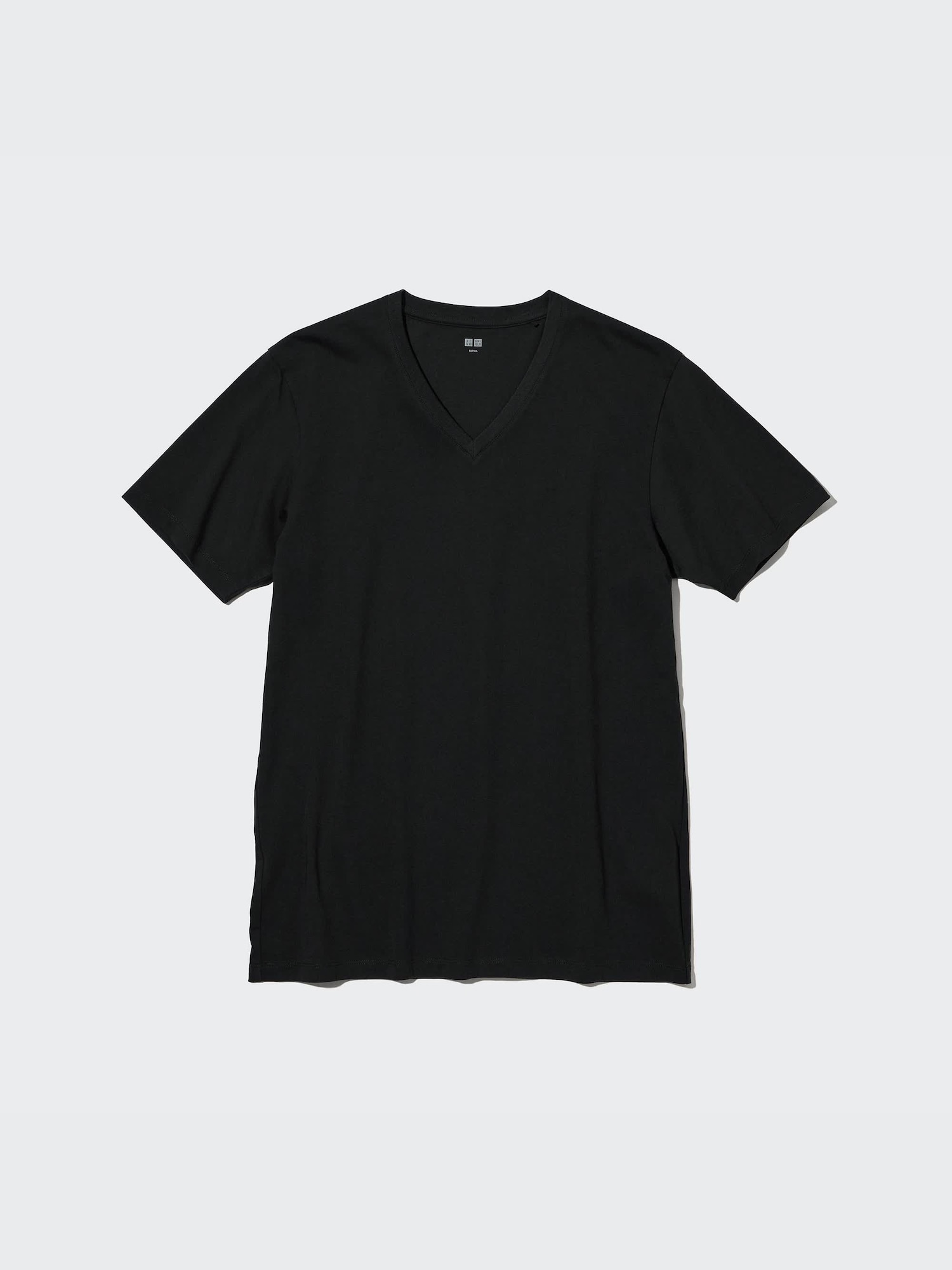 Men's Supima® Cotton V-Neck Short-Sleeve T-Shirt | UNIQLO US