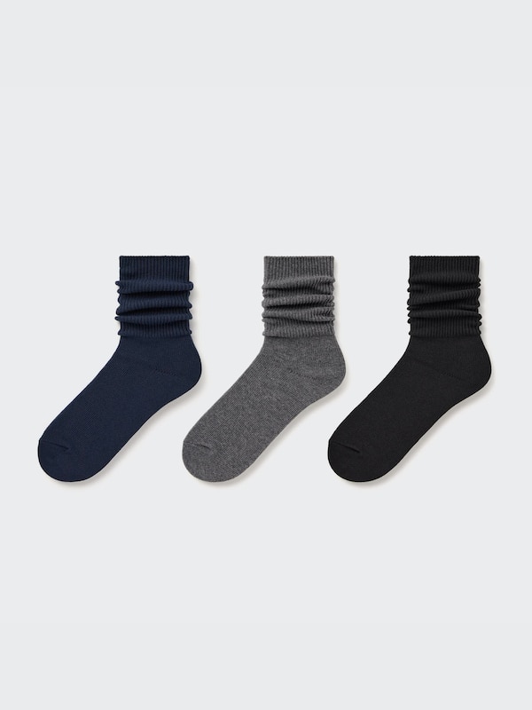 Loose Ribbed Socks (3 Pairs)