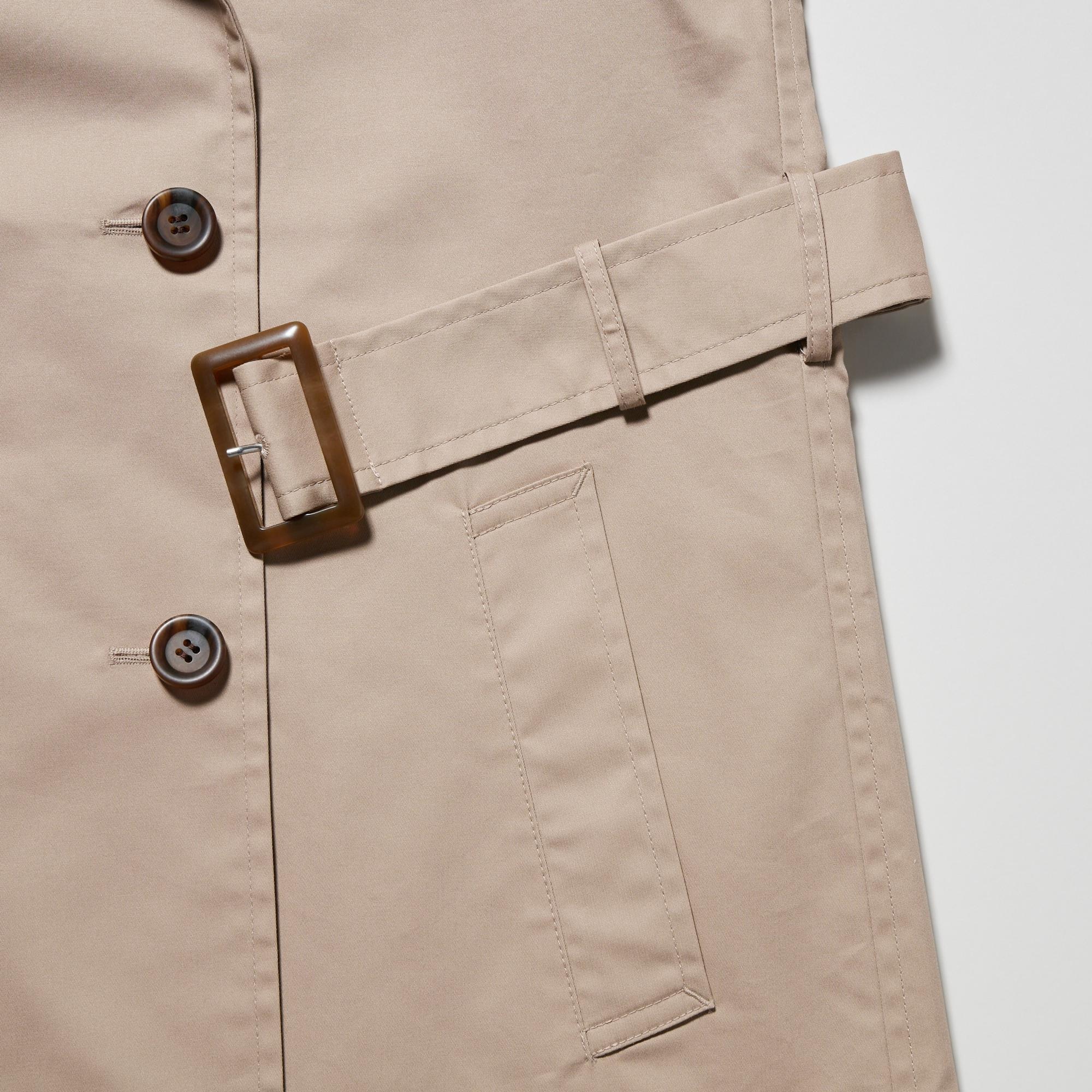 WOMEN'S SHORT TRENCH COAT | UNIQLO CA