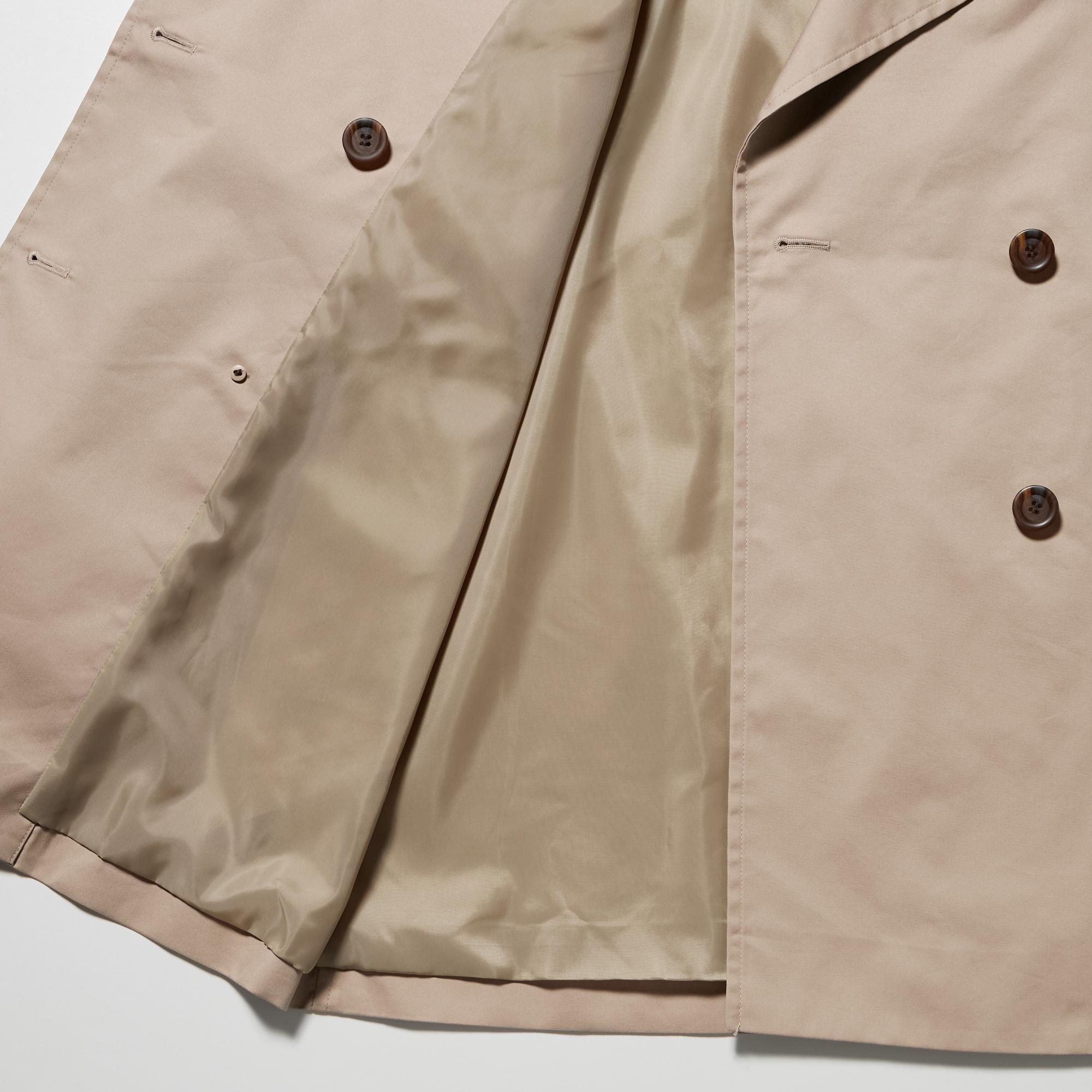 WOMEN'S SHORT TRENCH COAT | UNIQLO CA