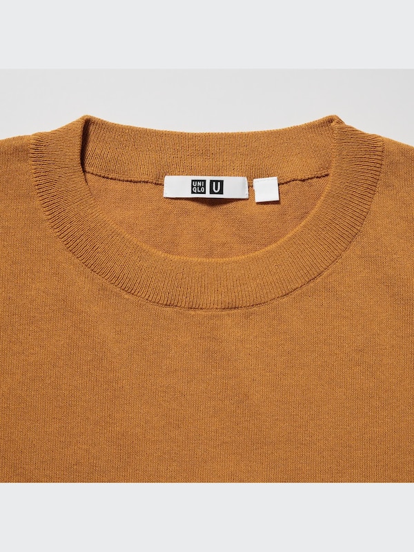 U Knitted Short-Sleeve T-Shirt