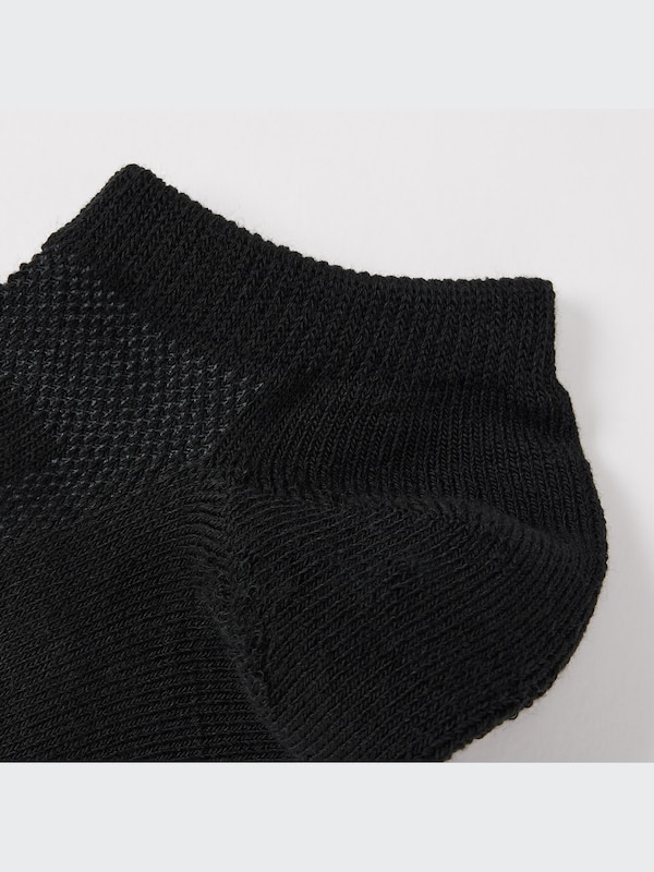 Mesh Pile Short Socks