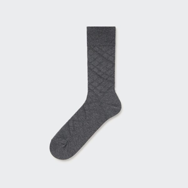 Supima Cotton Links Checked Socks UNIQLO US