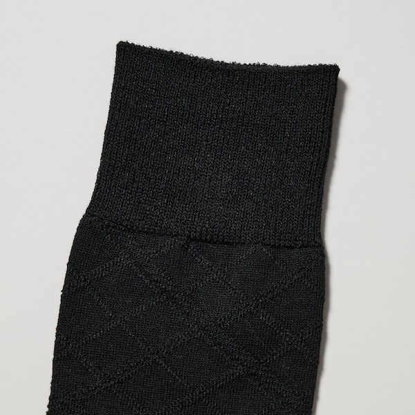 Supima Cotton Links Checked Socks UNIQLO US