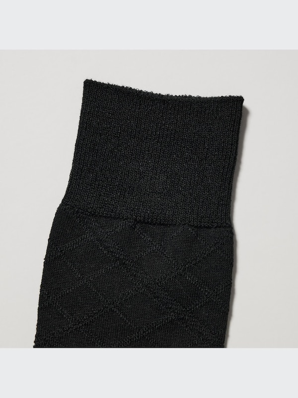 Supima Cotton Links Checked Socks