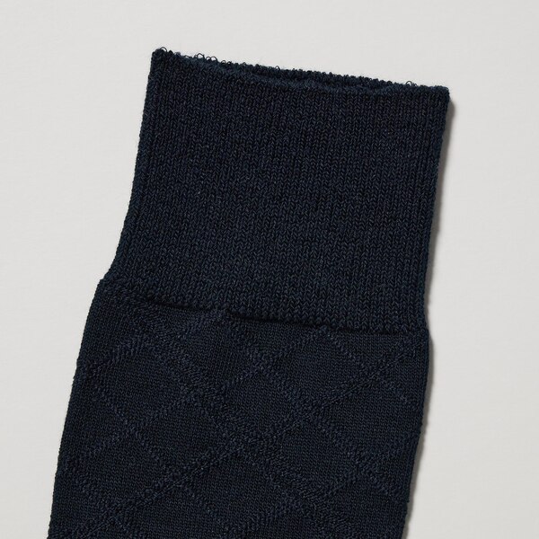Supima Cotton Links Checked Socks UNIQLO US