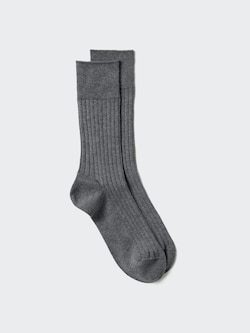 SUPIMA Cotton Wide Ribbed Socks