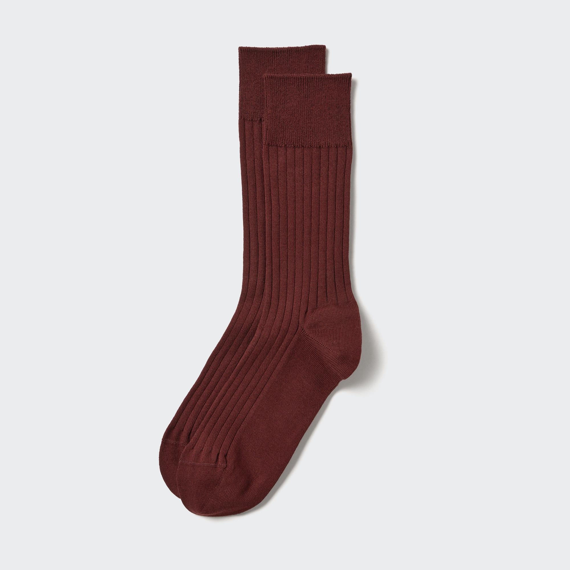 Supima® Cotton Wide Ribbed Socks