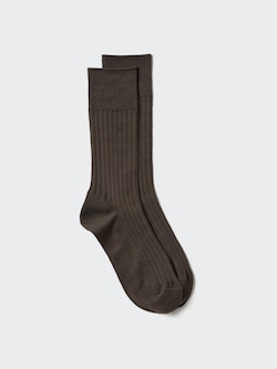 SUPIMA® Cotton Blend Wide Ribbed Socks
