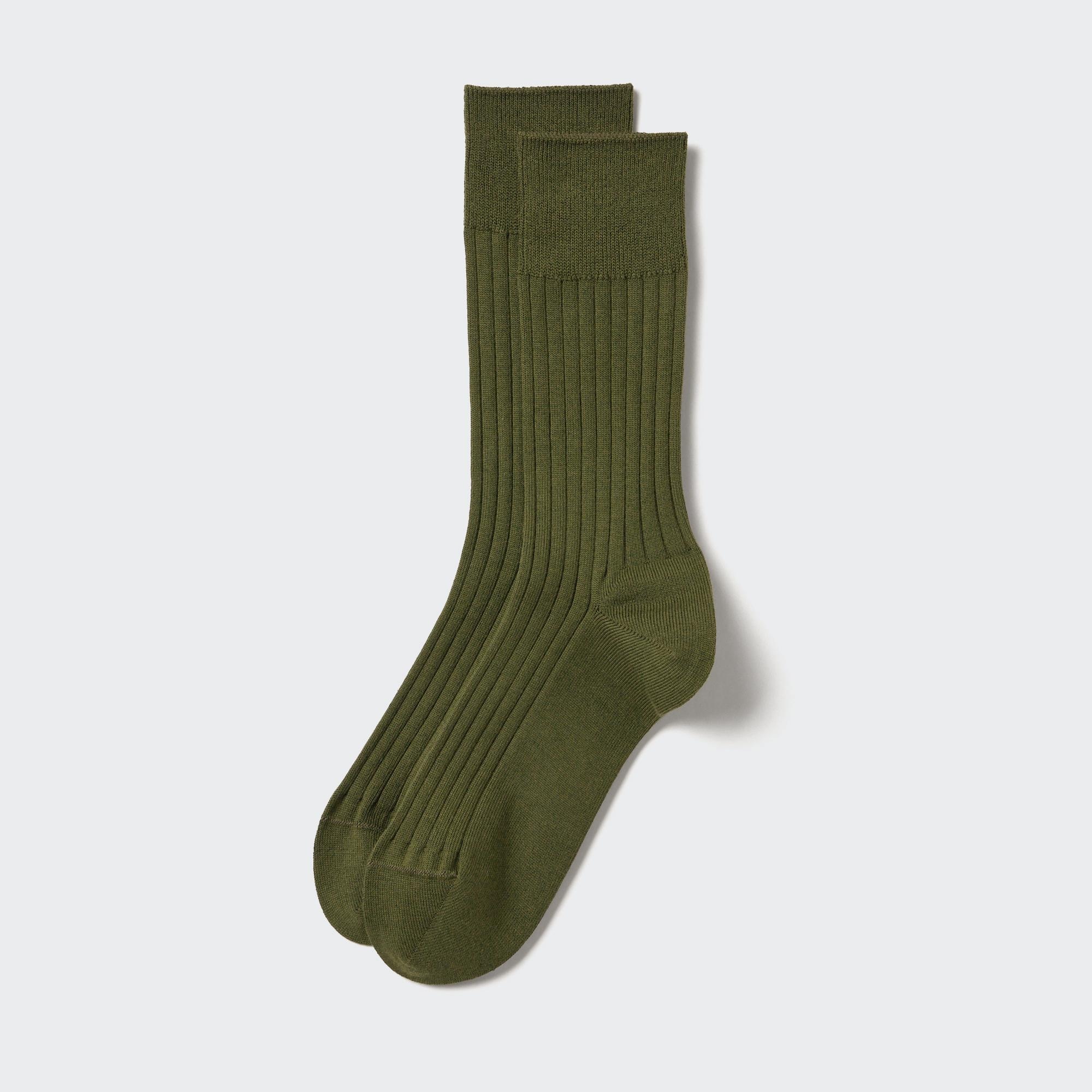 Supima® Cotton Wide Ribbed Socks