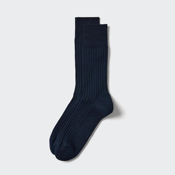 Supima® Cotton Wide Ribbed Socks UNIQLO US