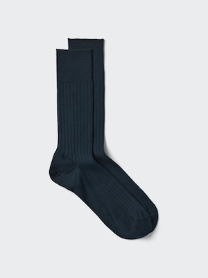 SUPIMA® Cotton Blend Wide Ribbed Socks