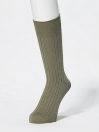 Supima Cotton Socks (Ribbed)