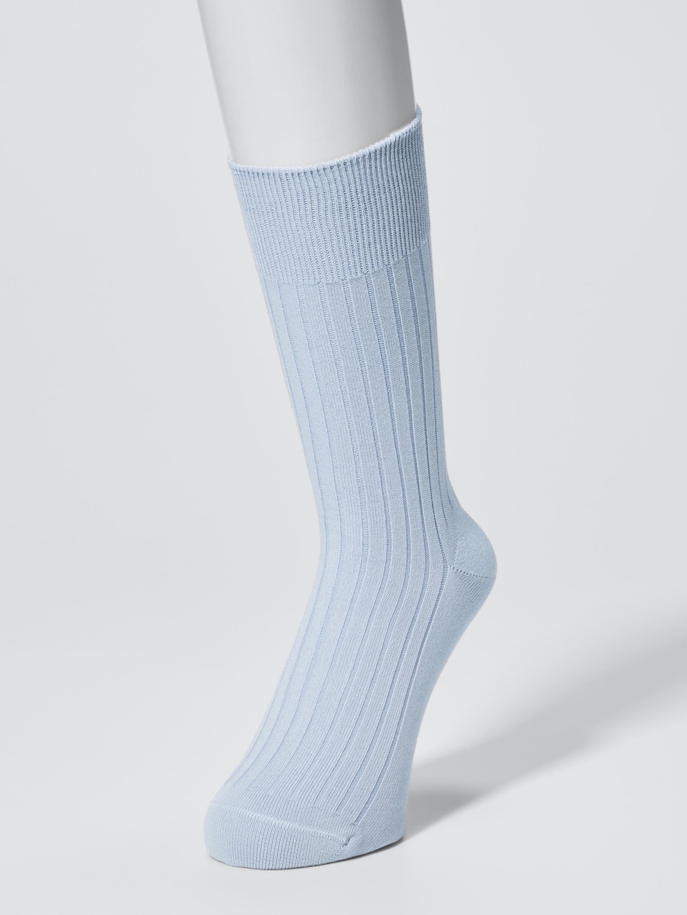Мужские носки Uniqlo SUPIMA® Cotton Blend Wide Ribbed Socks — фото 2