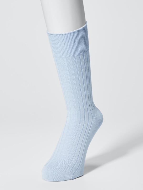 Supima Cotton Blend Socks (Ribbed)