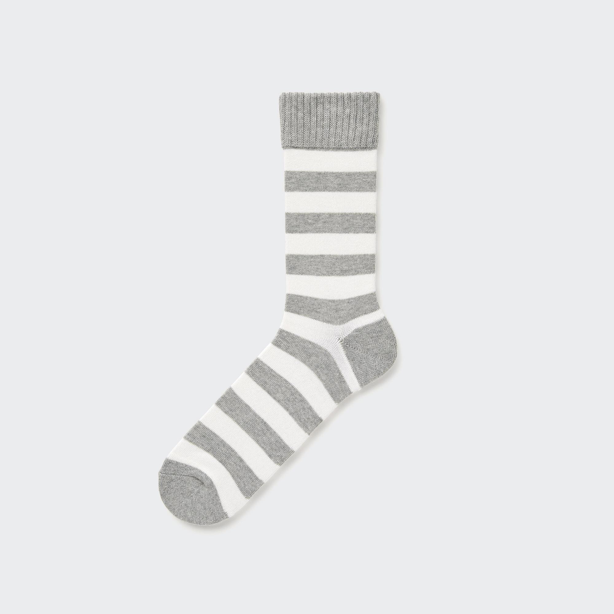 Soft Pile Striped Socks | UNIQLO