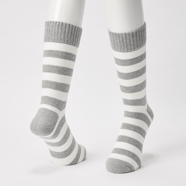 Soft Pile Striped Socks | UNIQLO US