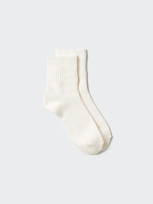 Soft Pile Half Socks