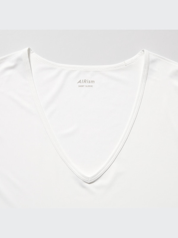 AIRism V-NECK SHORT SLEEVE T-SHIRT