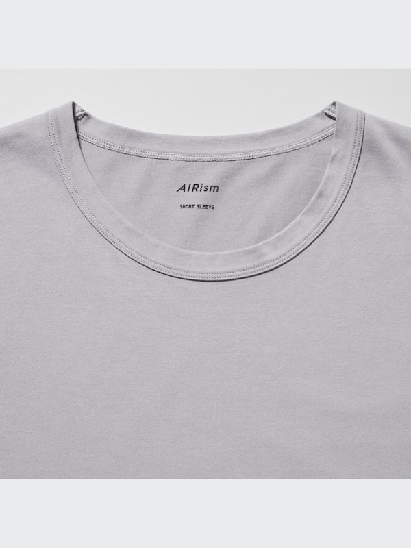 AIRism COTTON CREW NECK SHORT SLEEVE T-SHIRT