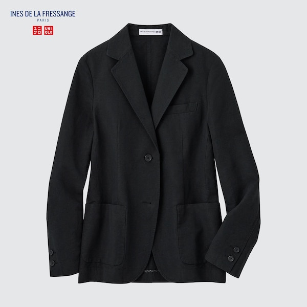 Linen Cotton Jacket (Solid) (Ines de la Fressange) | UNIQLO US