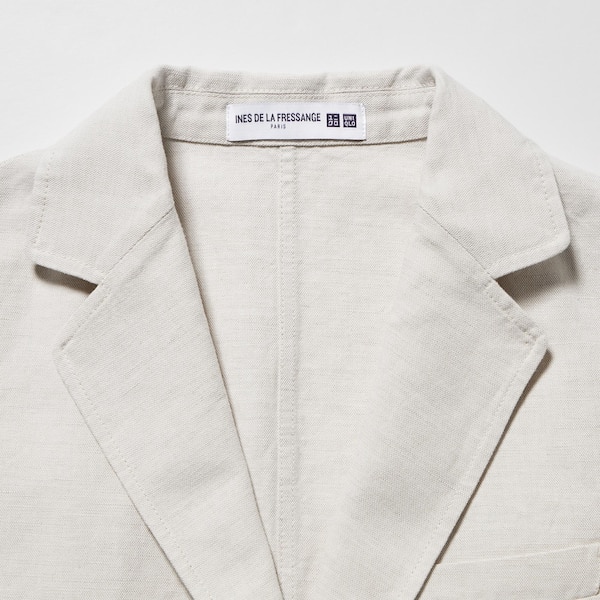 Linen Cotton Jacket (Solid) (Ines de la Fressange) | UNIQLO US