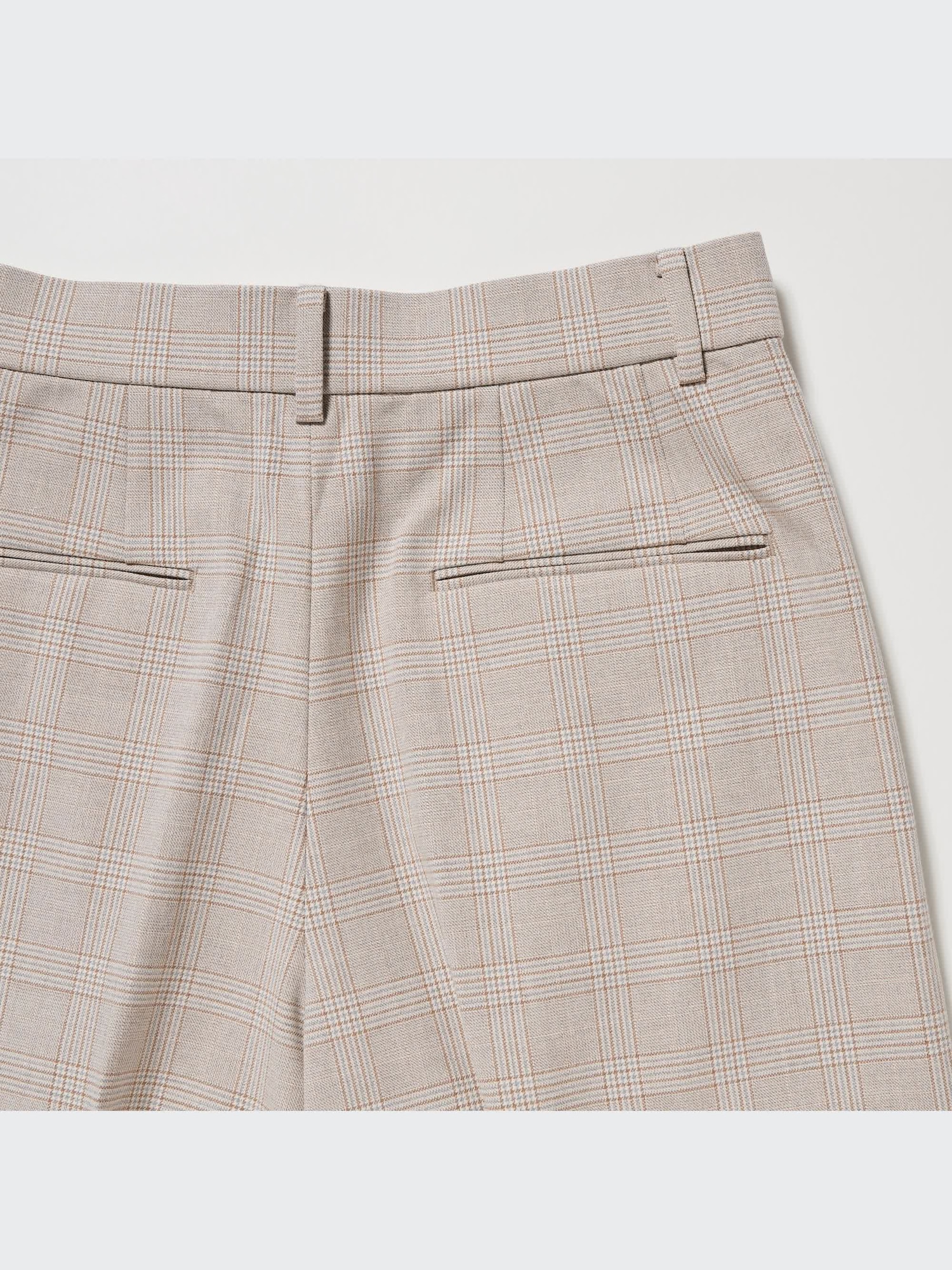 パンツ MARKAWARE PLEATED WIDE TROUSERS /beige Pleated Wide Pants | Checked | UNIQLO US