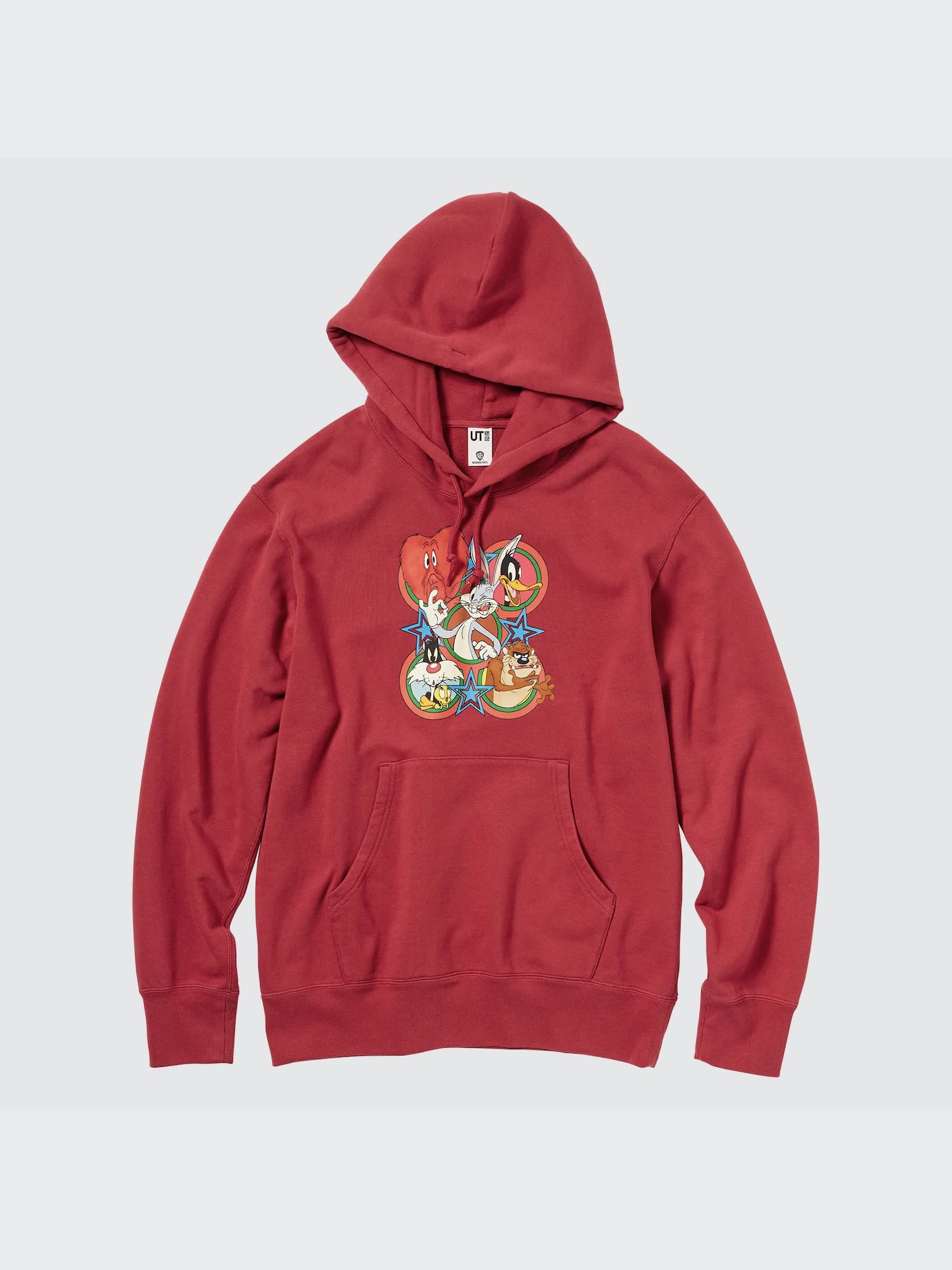 Red looney tunes hoodie sale