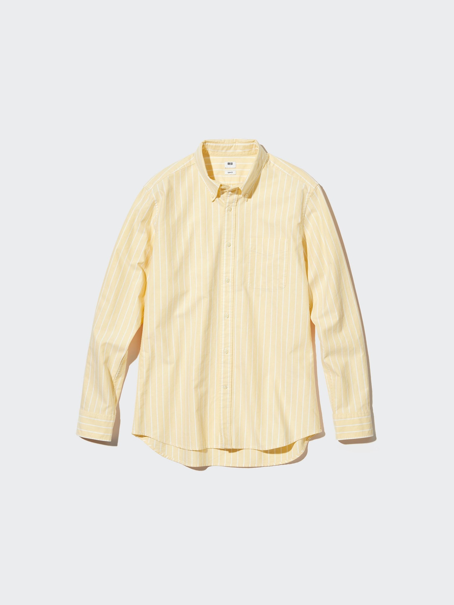 Men's Oxford Slim Shirt | Striped | UNIQLO US