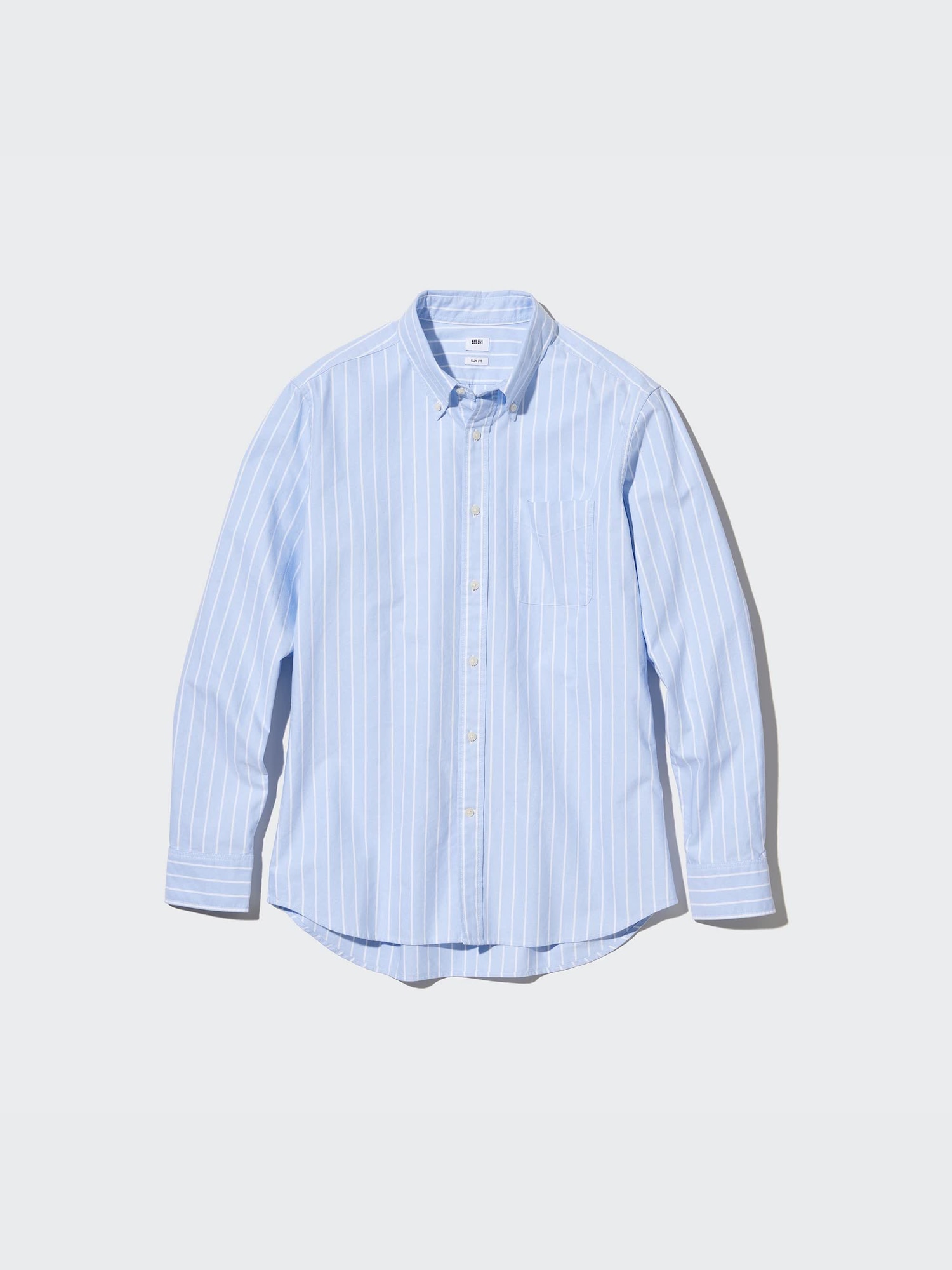 kappiです。 Men's OXFORD STRIPED SLIM FIT LONG SLEEVE SHIRT | UNIQLO CA