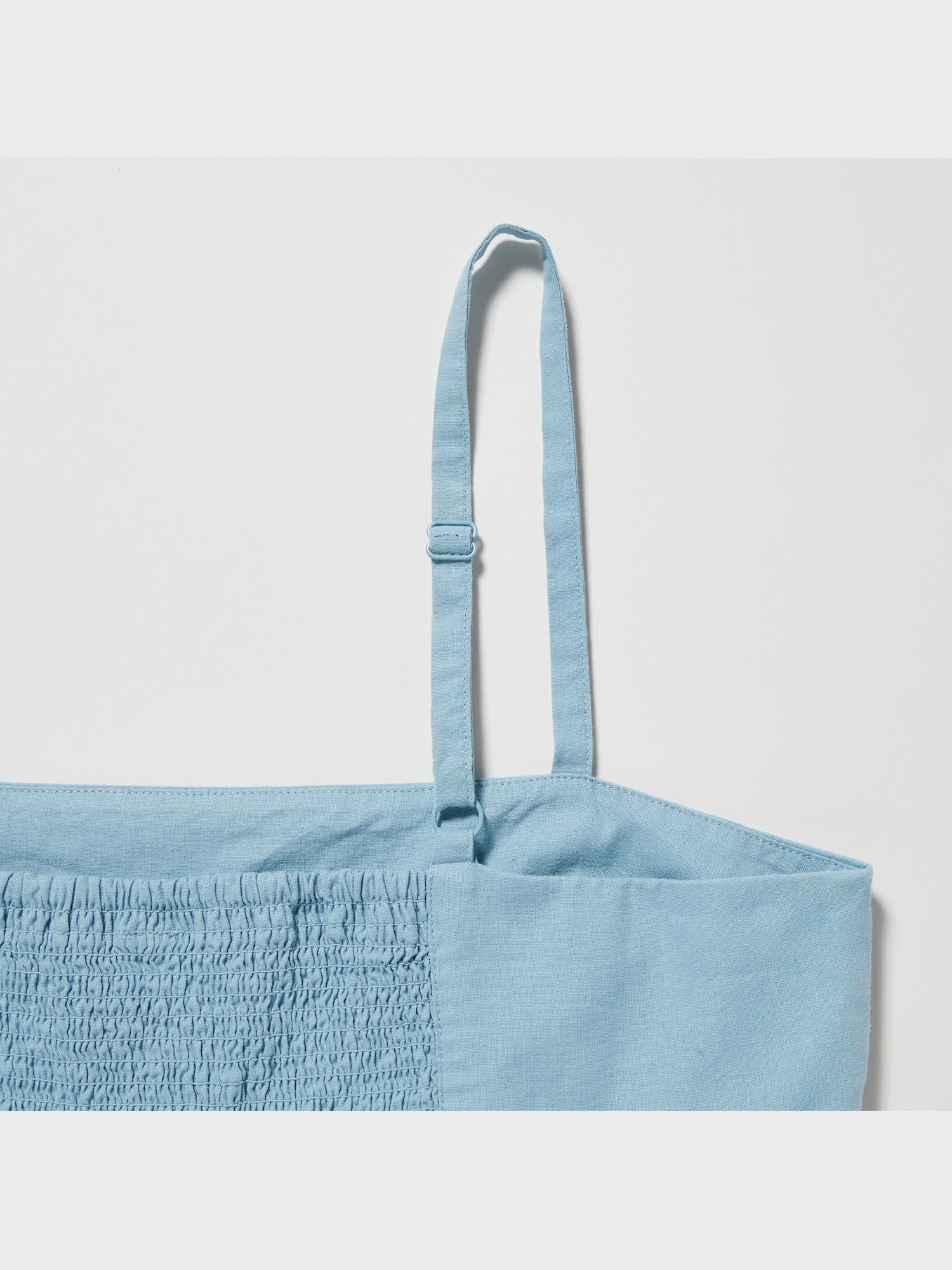 Linen-Blend Gathered Camisole Dress | UNIQLO US