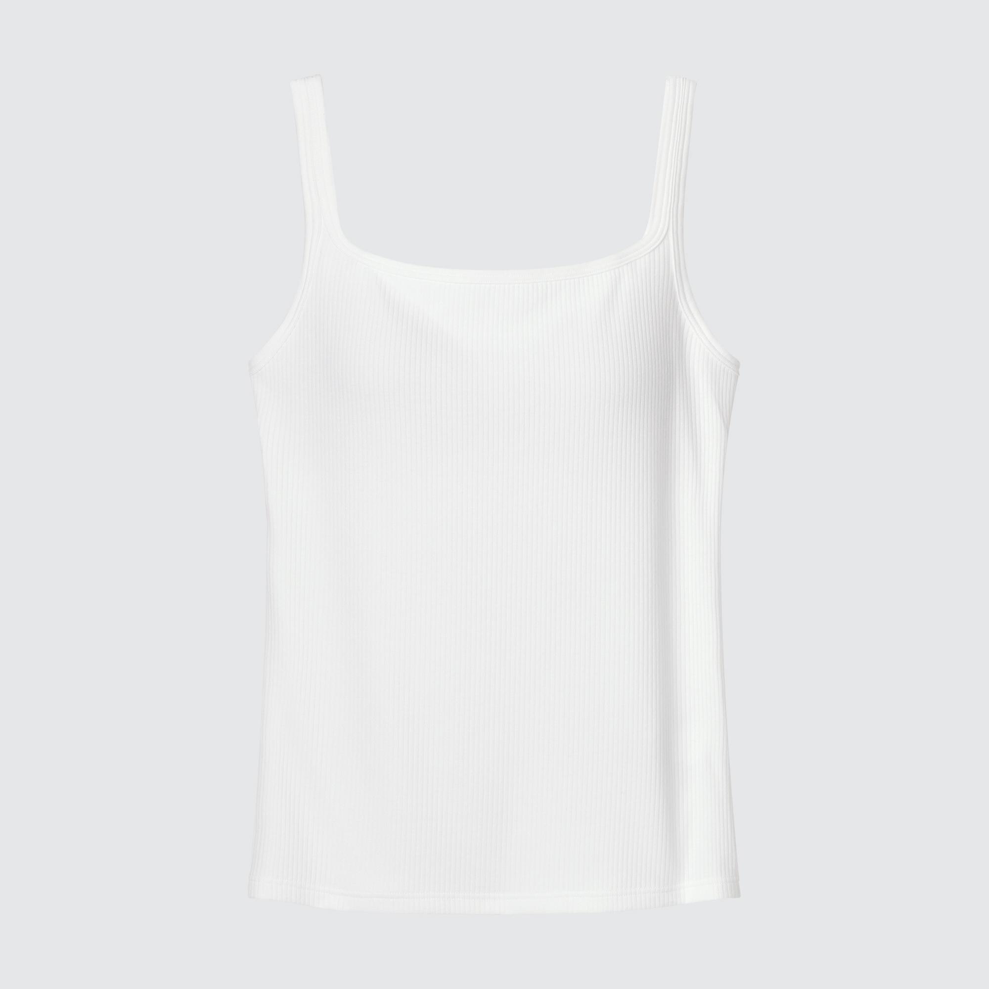 UNIQLO Airism Cotton Cropped Ribbed Bratop, Where To Buy