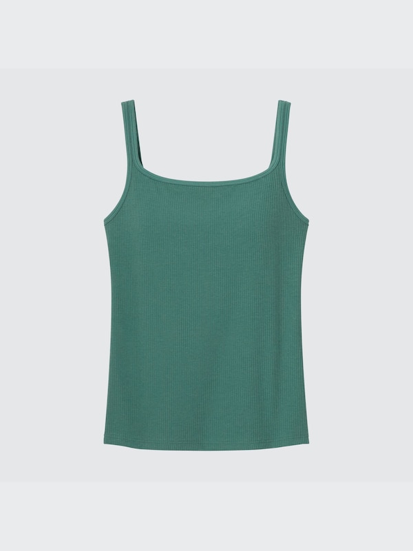 AIRism Cotton Square Neck Sleeveless Bra Top