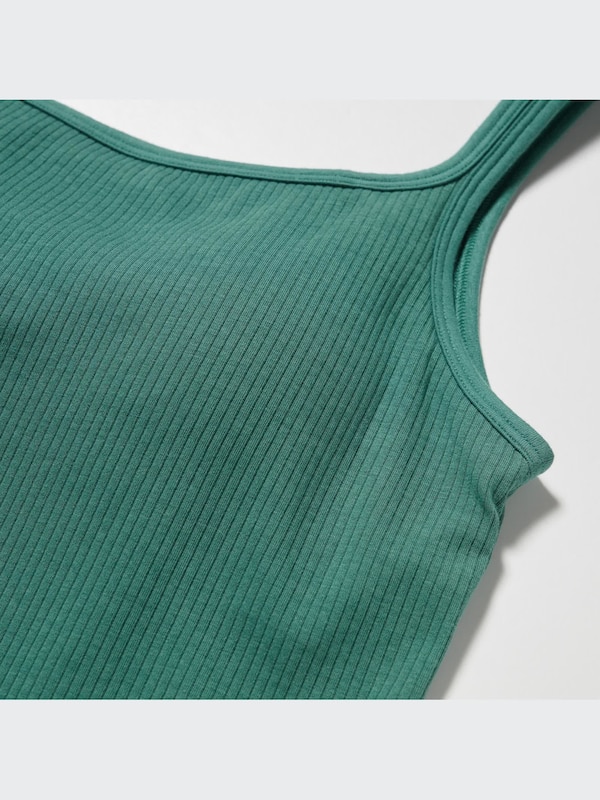 AIRism Cotton Square Neck Sleeveless Bra Top