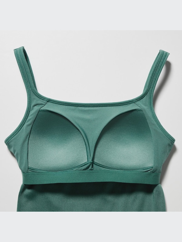 AIRism Cotton Square Neck Sleeveless Bra Top