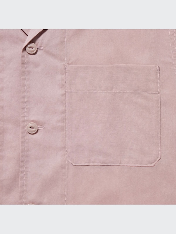 U Cotton Sheer Short-Sleeve Shirt