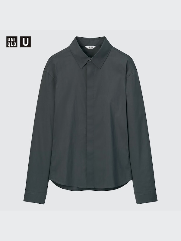 UNIQLO U STRETCH LONG SLEEVE SHIRT