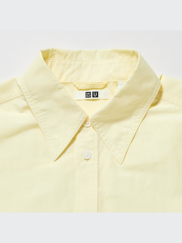 U Oversized Long-Sleeve Long Shirt