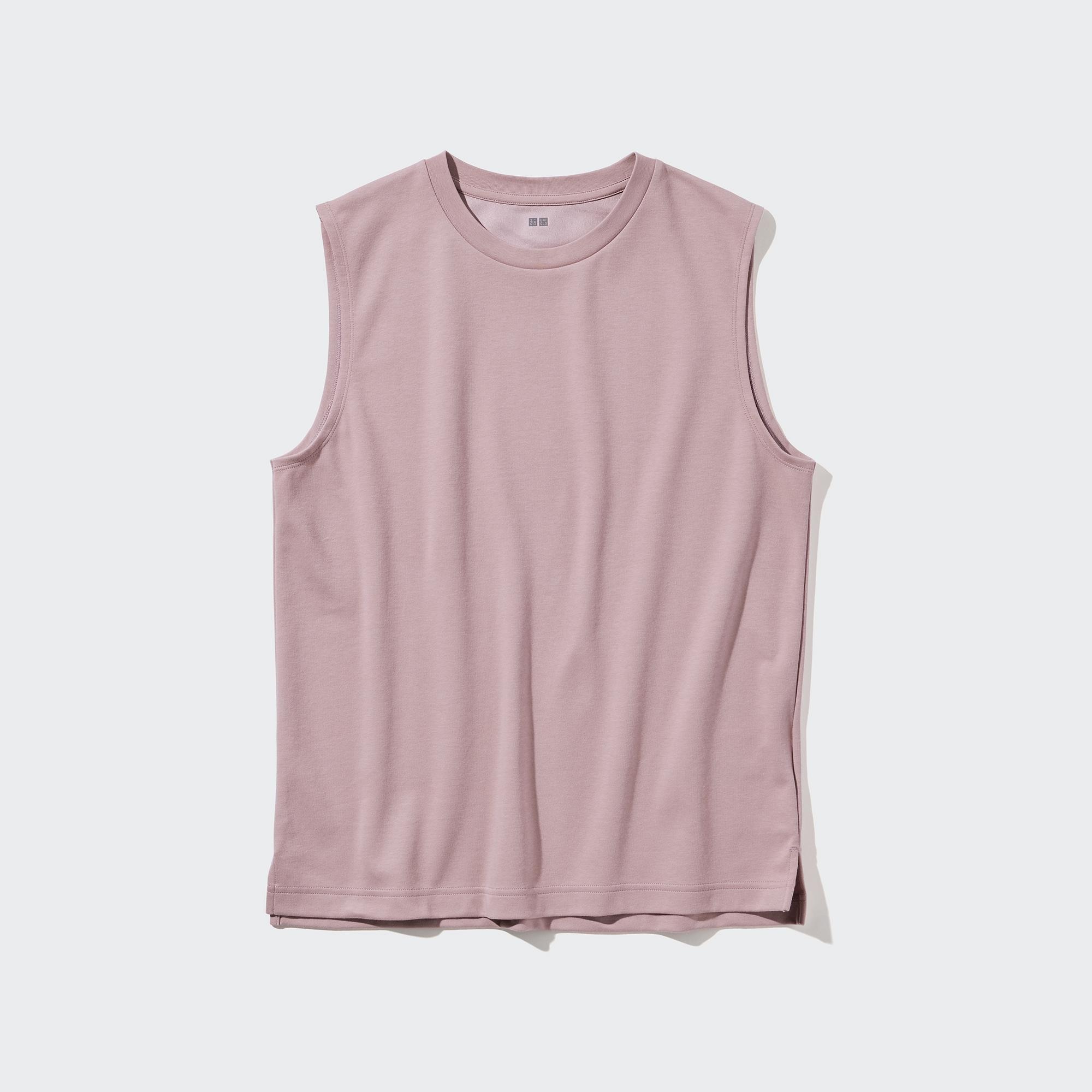 AIRism Cotton Sleeveless T-Shirt