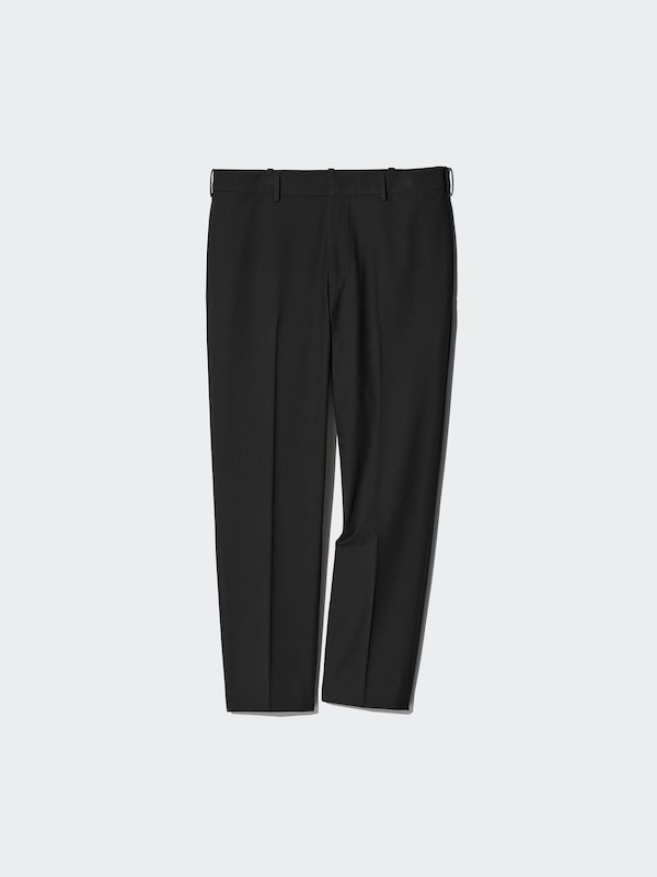SMART ANKLE PANTS (WOOL LIKE) (LONG)