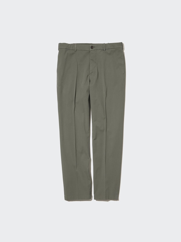 SMART ANKLE PANTS (COTTON) (LONG)