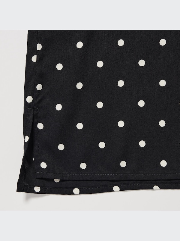 Rayon Blouse | Short-Sleeve | Printed