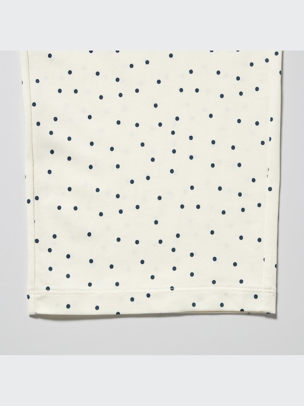 AIRISM COTTON LONG SLEEVE PAJAMAS (DOT)