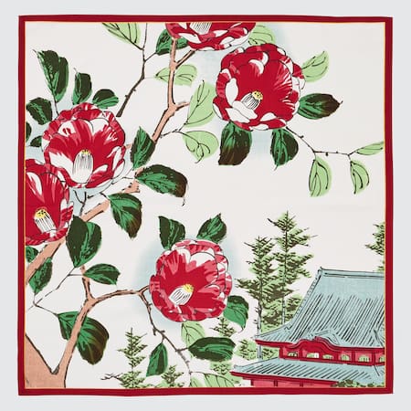 Confezione Regalo Tessuto Furoshiki Stampa UT Japanese Art Boston Museum