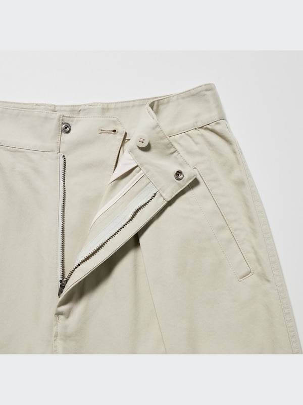 U Pleated Jogger Pants