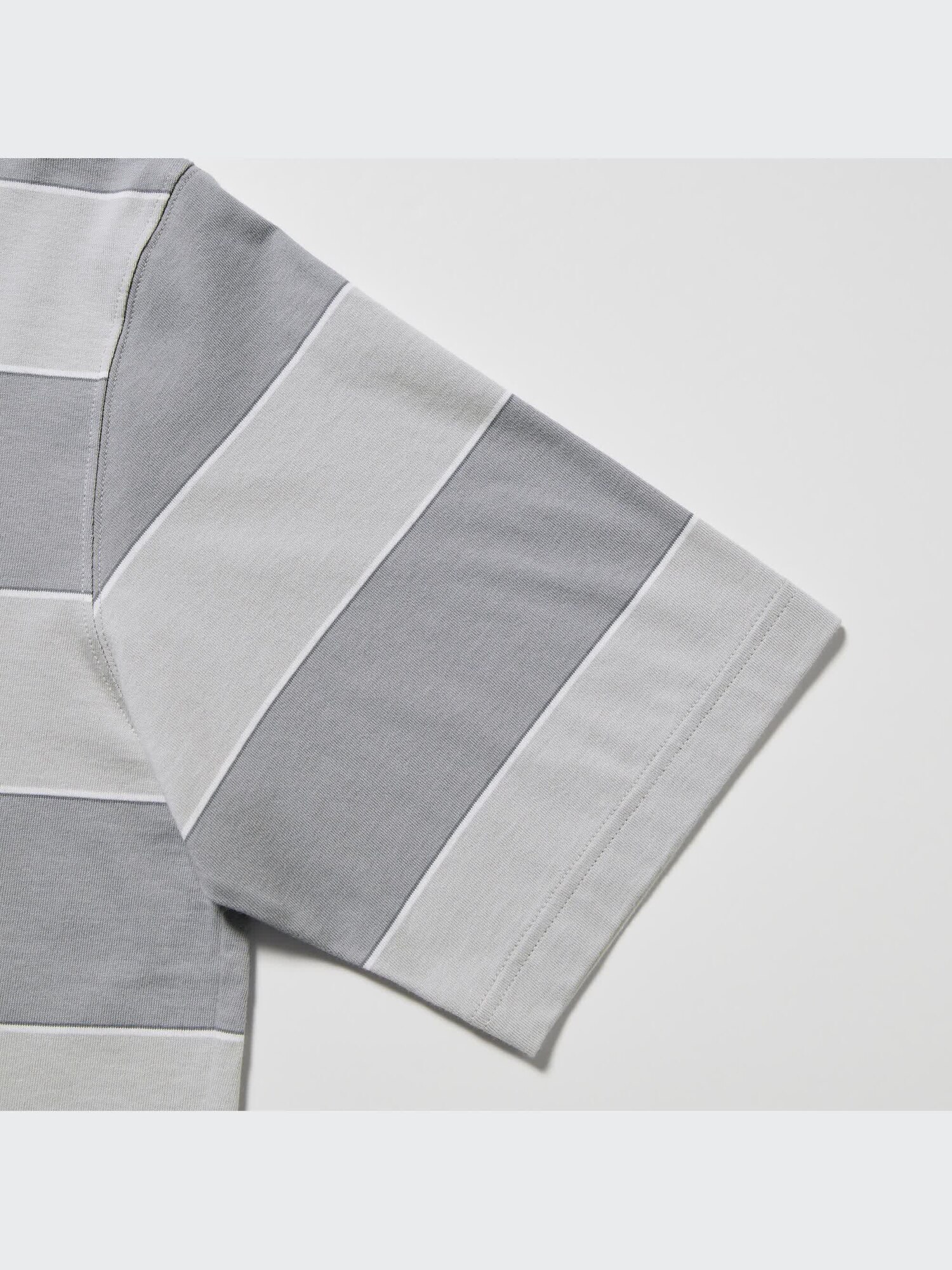 Tシャツ・カットソー Striped wide slacks GRAY Menswear | Stripe T-Shirt, Charcoal