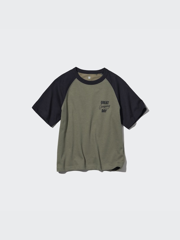 AIRism COTTON GRAPHIC SHORT SLEEVE T-SHIRT